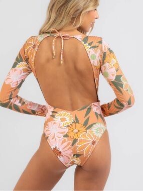 Roxy Love Rib Long Sleeve Surfsuit - Small